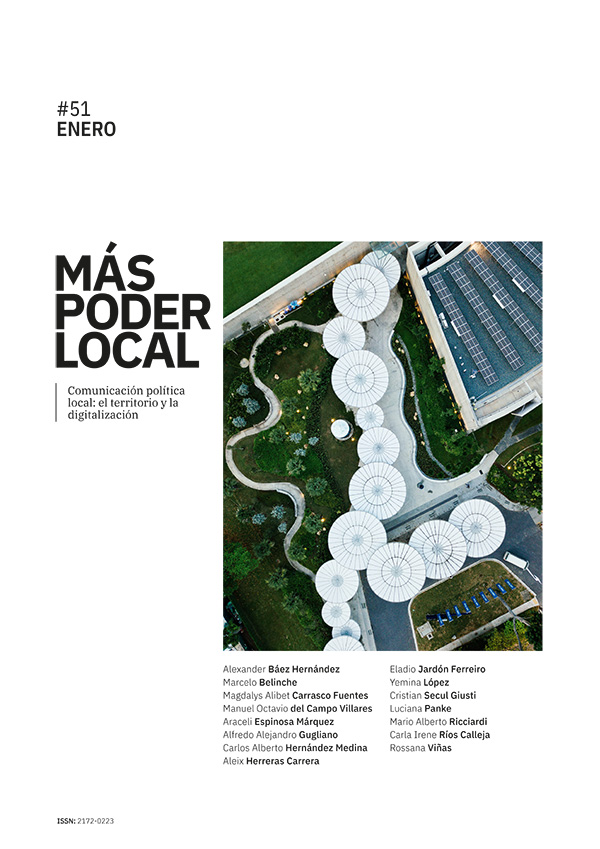 Portada de la edición nº51 de la Revista Más Poder Local